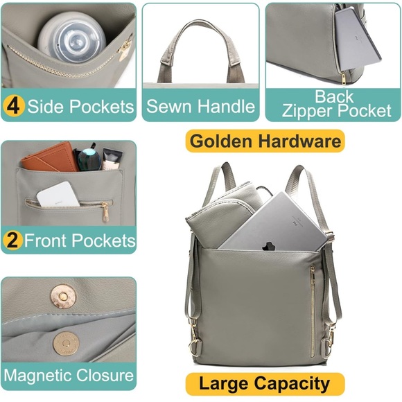 MOMINSIDE backpack diaper bag - Picture 7 of 10